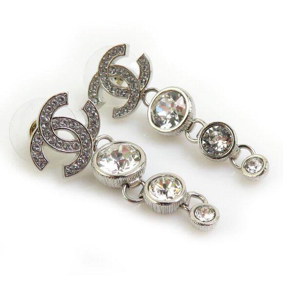 CHANEL Silver Earrings - Picture 2 of 5